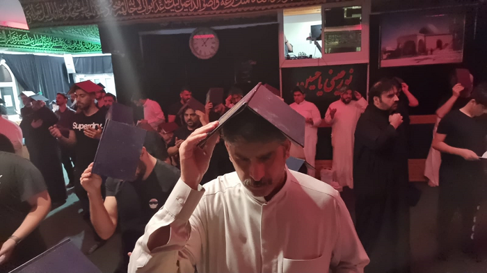 2 من فعاليات الحسينية في شهر رمضان 1443 - رفع المصاحف