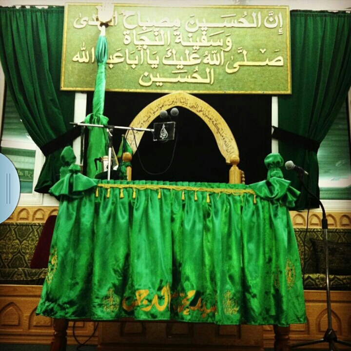 مهد عبدالله الرضيع عليه السلام هدية من ضريح السيد محمد سبع الدجيل ع الى حسينية النور